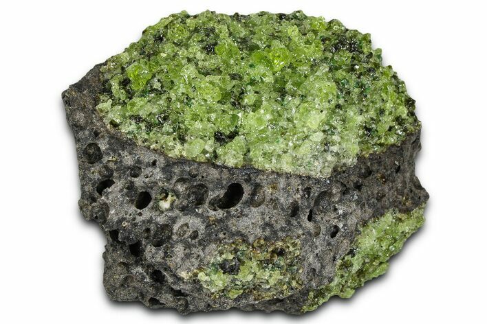 Peridot Crystals in Basalt - Arizona #368556